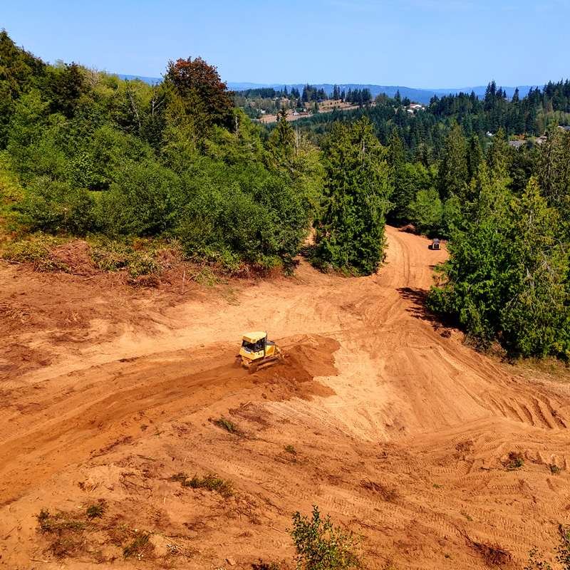 gravel driveway install