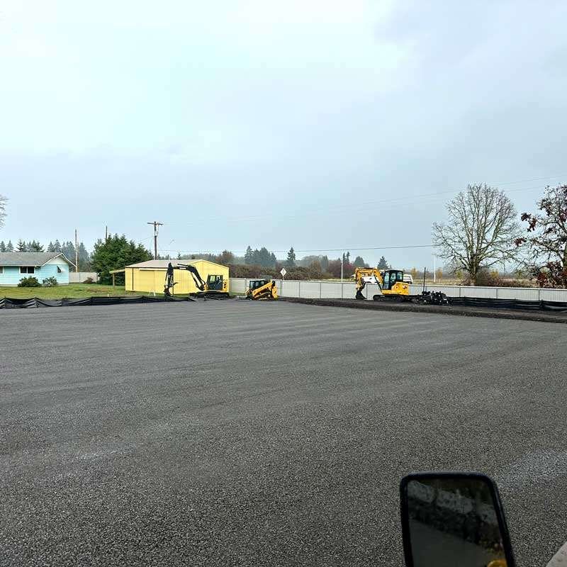 building pad site prep